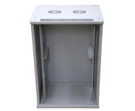 Extralink Szafa rack 18U 600x450mm szara wisząca EX.14374 - 489489 - zdjęcie 3